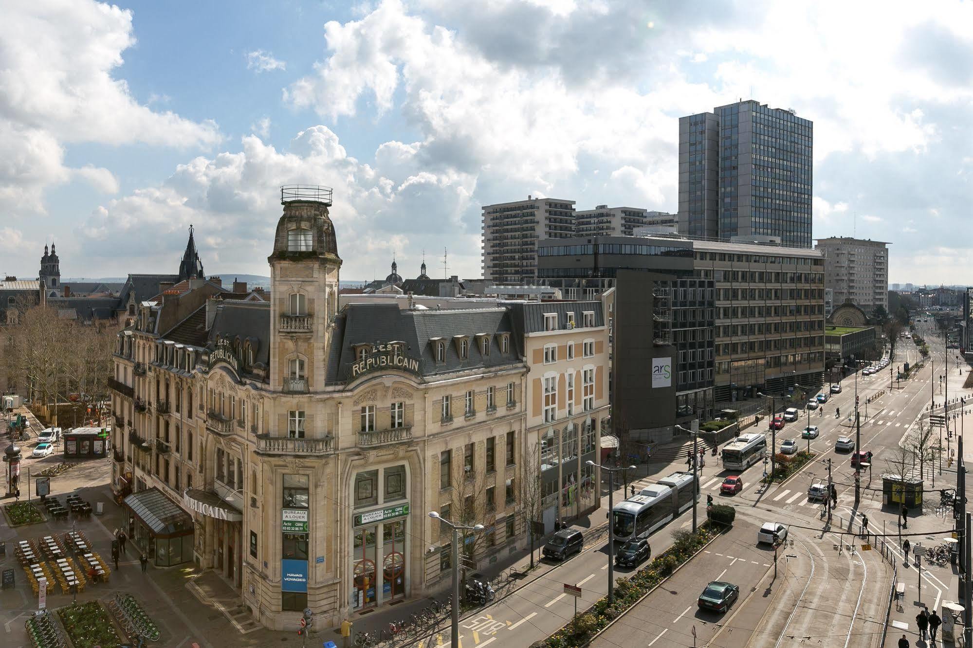 Hotel Foch Nancy Gare Zewnętrze zdjęcie